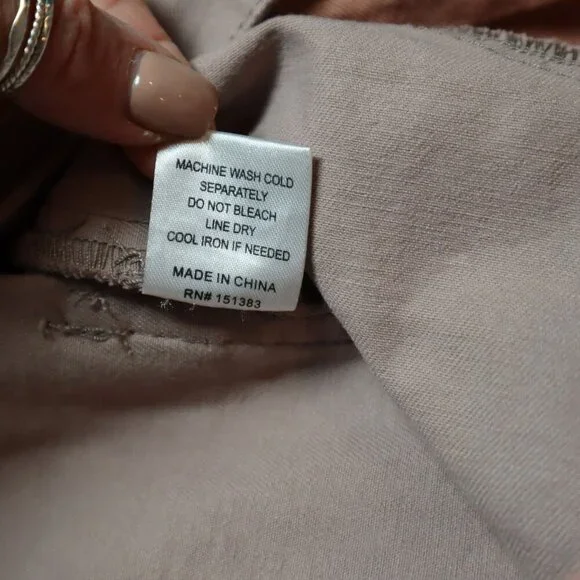 NEW Current Air New World Pant Womens Pegged Ankle Suspenders Carpenter Pockets - Picture 6 of 14